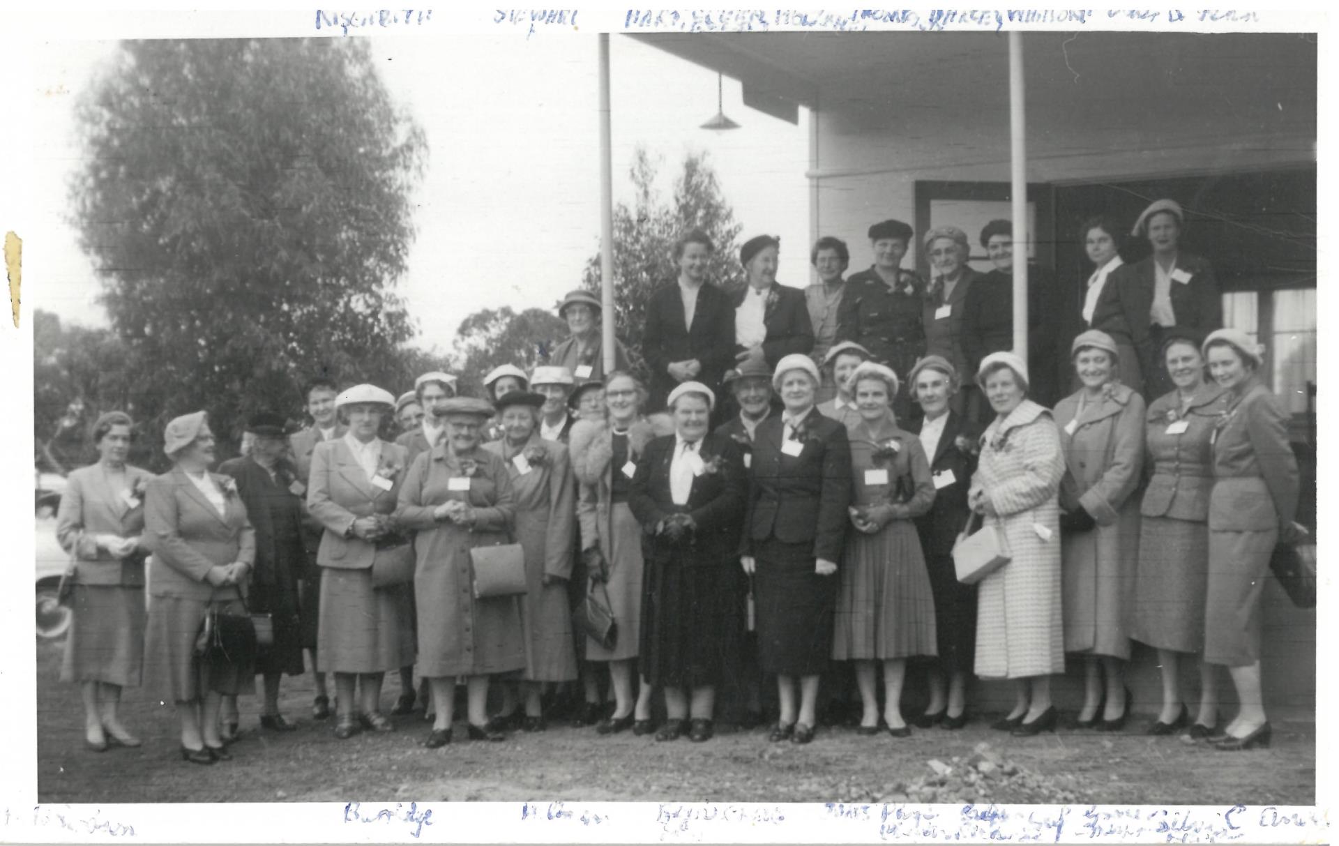 Opening of the Broomehill CWA c1958