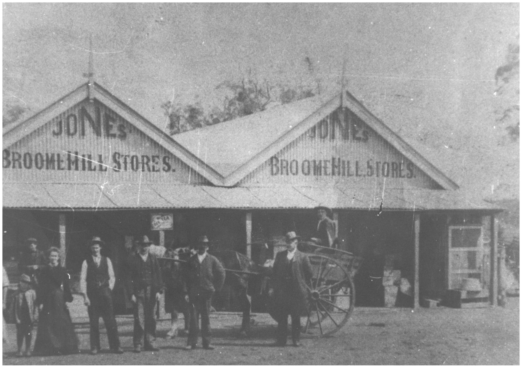 Jones stores Jasper St Broomehill c1899