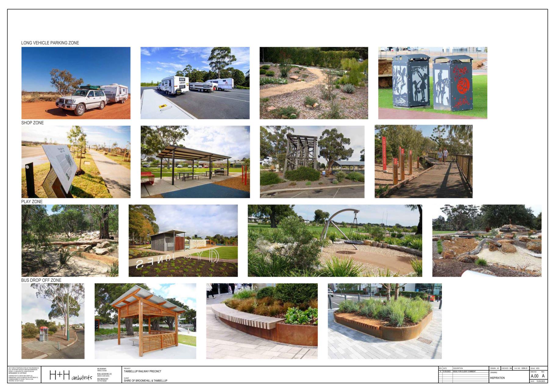 Tambellup Railway Precinct Draft Plans - cover