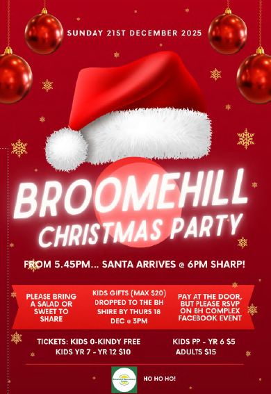 Broomehill Christmas Party