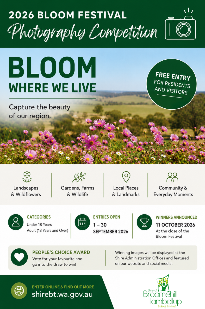2026 Bloom Festival Photography Competition