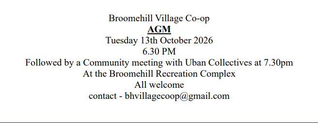 Broomehill Village Co-op AGM