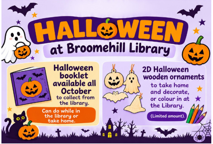 Halloween at Broomehill Library