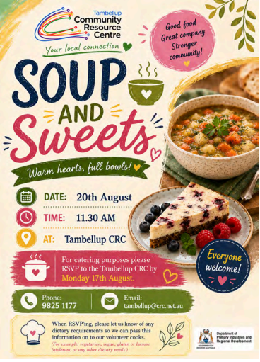 Soup and Sweets