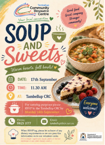 Soup and Sweets
