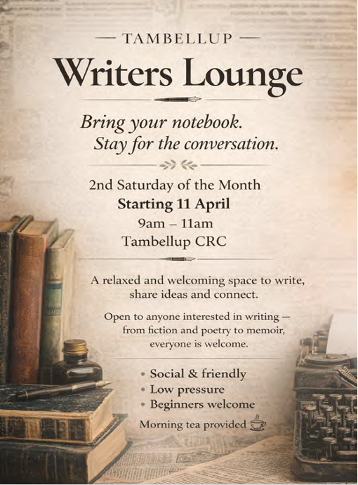Tambellup Writers Lounge