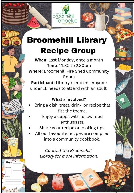Broomehill Library Recipe Group