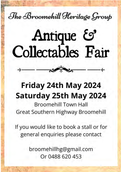 Broomehill Antique and Collectors Fair