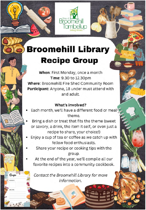 Broomehill Library Recipe Group